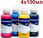Фото Комплект чернил InkTec Epson E0010 (B/C/M/Y) 4x100ml (разливные оригинал) купить в MAK.trade