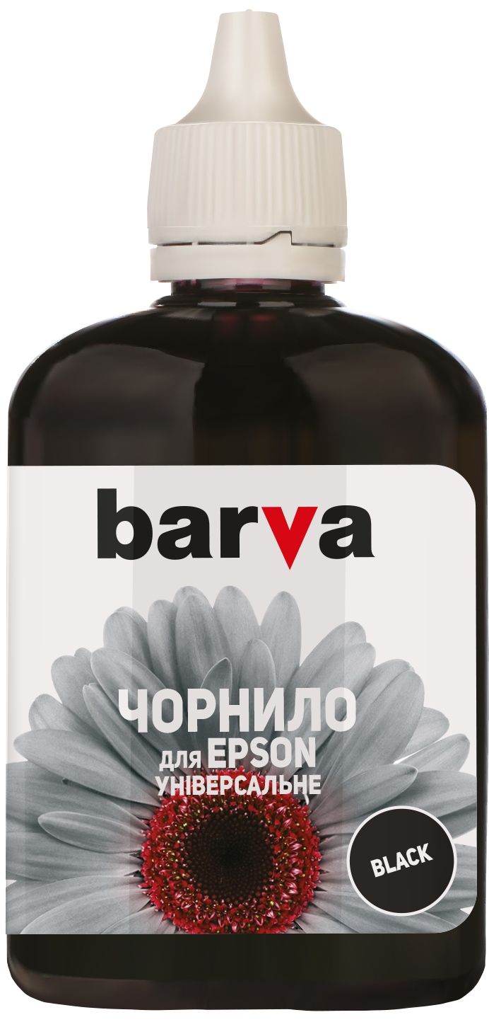 Чорнило Barva Epson Універсальні №1 (Black) 90ml | Купити в інтернет магазині