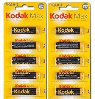 Батарейка Kodak MAX LR06 (10шт/уп) АА | Купити в інтернет магазині