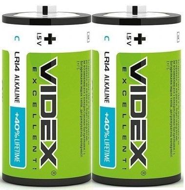Батарейка Videx LR14 (2шт/уп) С | Купити в інтернет магазині