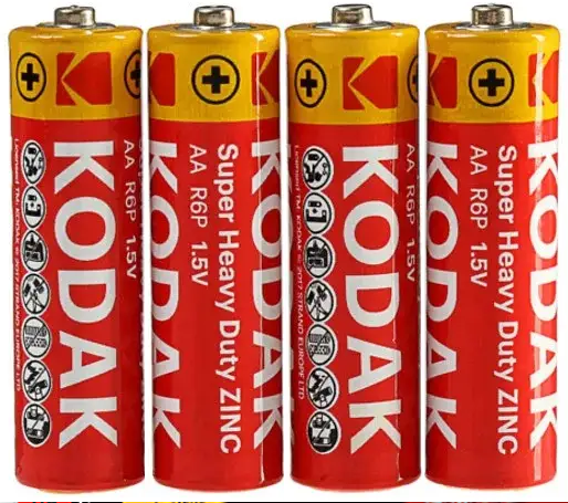 Батарейка Kodak Extra Heavy Duty R6 (40шт/уп) АА | Купити в інтернет магазині