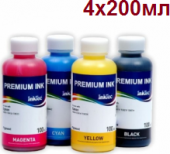 Фото Комплект чернил InkTec Epson E0010 (B/C/M/Y) 4x200ml (разливные оригинал) купить в MAK.trade