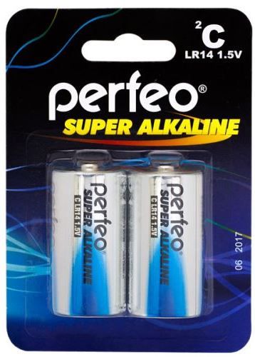 Батарейка Perfeo LR14 Super Alkaline (2шт/уп) C | Купити в інтернет магазині