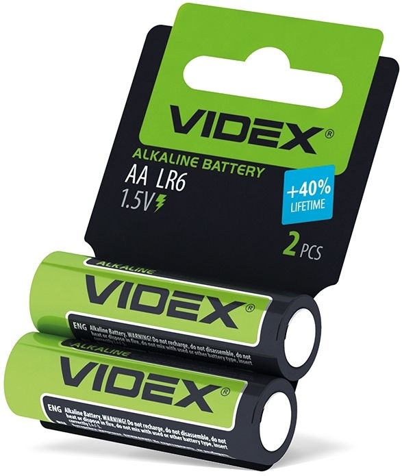 Батарейка Videx LR06 (40шт/уп) АА | Купити в інтернет магазині