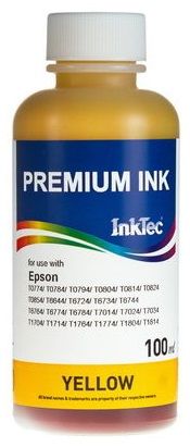 Чорнила InkTec E0017 Epson L800/L805/L810/L850/L1800 (Yellow)100ml | Купити в інтернет магазині