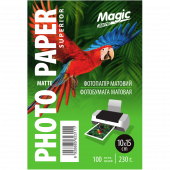 Фото Magic 10х15 (100л) 230г/м2 матовая фотобумага купить в MAK.trade