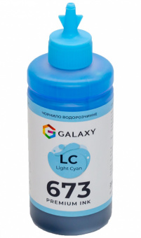 Чернила GALAXY 673 для Epson (Light Cyan) 200ml
