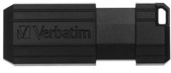 Flash-пам'ять Verbatim PinStripe 64Gb USB 2.0 Black