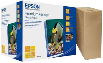 Epson 13x18 (250л) 255г/м2 Premium Суперглянец фотобумага
