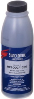 Тонер Static Control HP LJ 1200/1000/1300, Canon MF3110/LBP3200, 150 г (HP12-150B)