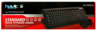 Бездротовий набір клавіатура+миша HAVIT HV-K505CM