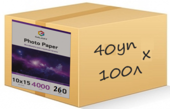 Galaxy 10x15 (4000л) 260г/м2 глянцевий фотопапір