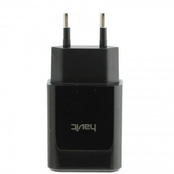 Сетевое зарядное устройство HAVIT HV-H140 Dual usb charger  2.4 A Black
