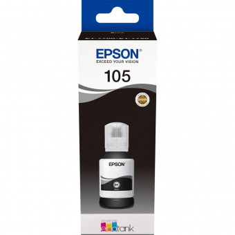 Оригинальные чернила Epson (105) L7160/L7180 (Black Pigment) 140ml (C13T00Q140)