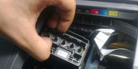 Как почистить печатающую головку принтера Epson?