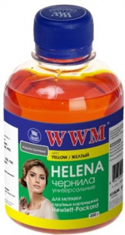 Чорнило WWM HU/Y HP Helena (Yellow) 200ml