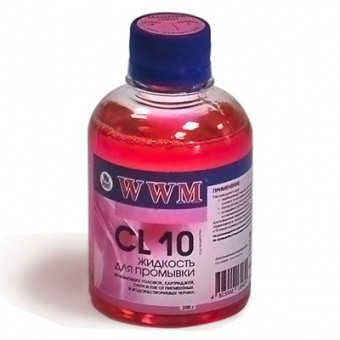 Чистящая жидкость WWM CL10 для (EPSON, CANON, HP) 200ml