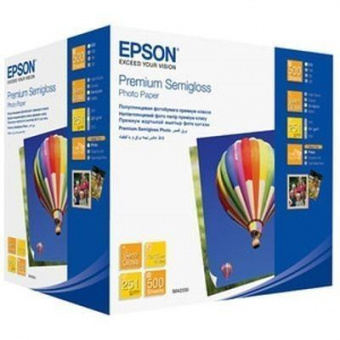 Epson 10x15 (500л) 251г/м2 Premium Полуглянец фотобумага