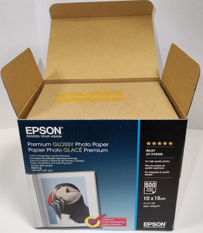 Epson 10x15 (250л) 255г/м2 Premium Суперглянець фотопапір