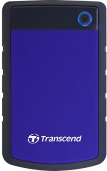 Зовнішній жорсткий диск Trancend 2TB 5400rpm 8MB StoreJet 2.5 H3В USB 3.0 Blue
