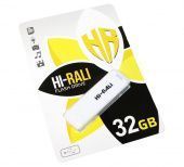 Фото Flash-память Hi-Rali Bright White 32Gb USB 2.0 купить в MAK.trade