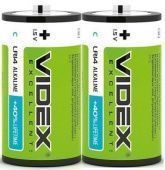 Фото Батарейка Videx LR14 (2шт/уп) С купить в MAK.trade