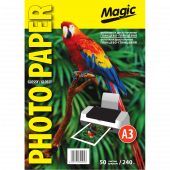 Фото Magic A3 (50л) 240г/м2 двухсторонняя глянец-глянец фотобумага купить в MAK.trade