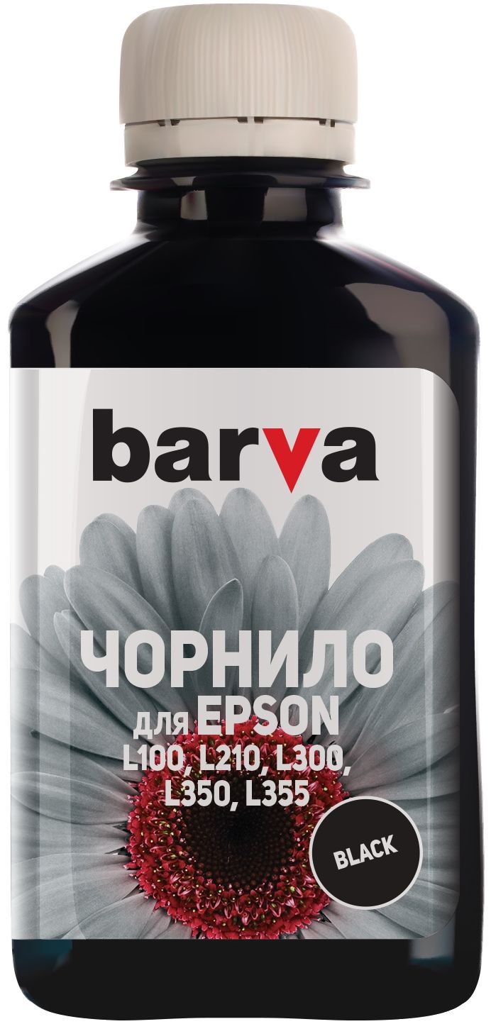 Чорнило Barva Epson L100/L200/L210/L350/L355 (Black) 180ml (L100-399) | Купити в інтернет магазині