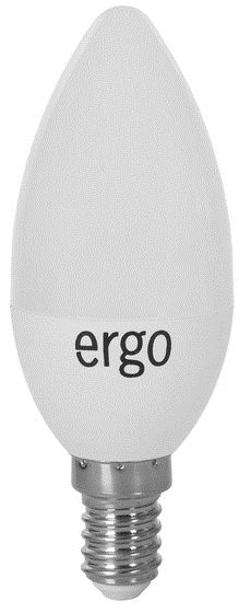 Світлодіодна LED лампа Ergo E14 5W 3000K, C37 (теплий)