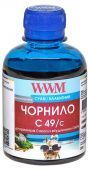 Фото Чернила WWM C49/C Canon G1400/G2400/G3400 (Cyan) 200ml купить в MAK.trade