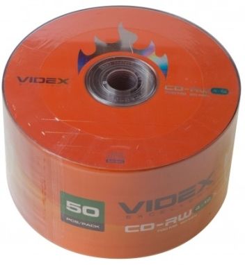 CD-RW Videx 700MB (bulk 50) 12x | Купити в інтернет магазині