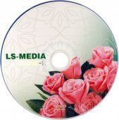 Фото DVD-R LS-Media 4,7Gb (bulk 50) 16x розы купить в MAK.trade
