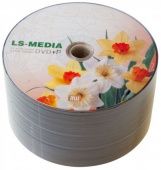 Фото DVD+R LS-Media 4,7Gb (bulk 50) 16x нарцисс купить в MAK.trade