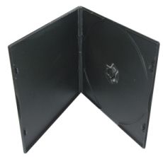 VCD box black 7mm глянець (10шт/уп)