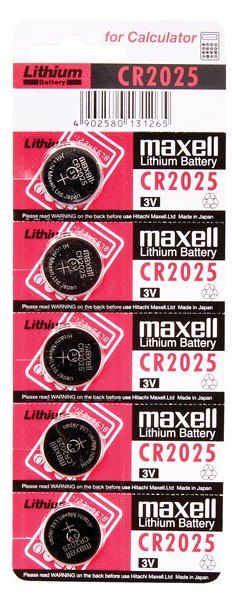Maxell 2025 (5шт blister) | Купити в інтернет магазині