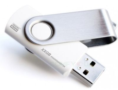 Flash-пам'ять Goodram UTS2 8Gb USB 2.0 White | Купити в інтернет магазині