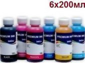 Фото Комплект чернил InkTec E0010 Epson P50/T50/R270/R290/PX660/ TX650 (B/C/LC/M/LM/Y) 6x200ml (разливные оригинал) купить в MAK.trade