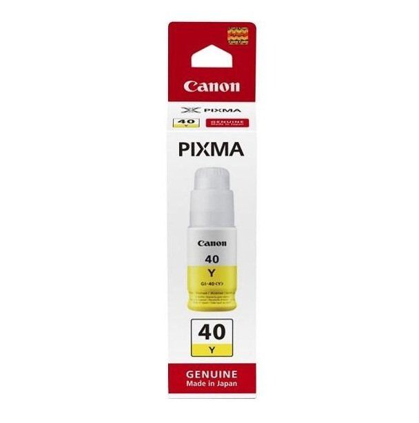 Оригінальне чорнило Canon GI-40 Pixma G5040/G6040/G7040 (Yellow) 70ml (3402С001) | Купити в інтернет магазині