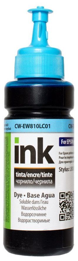 Чорнило ColorWay Epson L800/L810/L850/L1800 (Light Cyan) 100ml CW-EW810LC | Купити в інтернет магазині