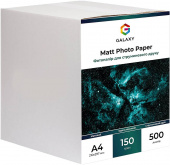 Фото Galaxy A4 (500л) 150г/м2 Матовая фотобумага купить в MAK.trade