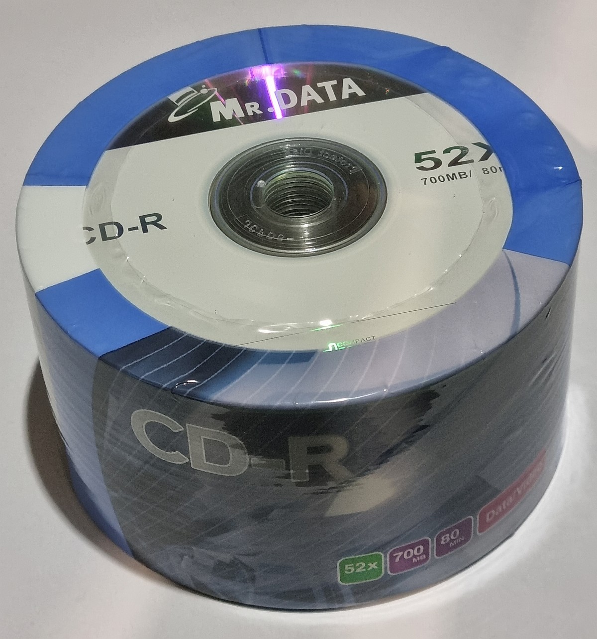 CD-R Mr.DATA 80 (bulk 50) | Купити в інтернет магазині