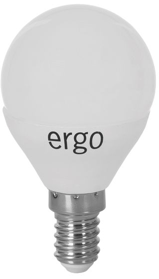 Світлодіодна LED лампа Ergo E14 5W 4100K, G45 (нейтральний) | Купити в інтернет магазині