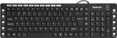 Фото Клавиатура проводная Defender OfficeMate MM-810 USB Black купить в MAK.trade