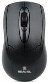 Фото Мышь REAL-EL RM-207 USB Black купить в MAK.trade
