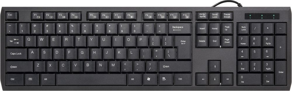 Клавіатура провідна Defender OfficeMate SM-820 USB Black