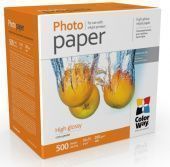 Фото ColorWay 10x15 (500л) 260г/м2 Глянцевая фотобумага купить в MAK.trade
