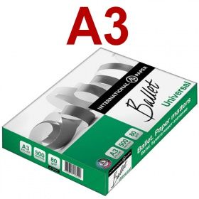 Бумага офисная Ballet Universal А3, 80г/м2 (500л)