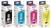 Фото Комплект Оригинальных чернил Epson (101) L4150/L4160/L6160/L6170/L6190 (B/C/M/Y)  купить в MAK.trade