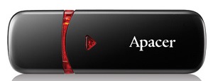 Flash-память Apacer AH333 32Gb USB 2.0 Black