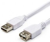 Фото Удлинитель USB-USB2.0 Perfeo - 1.8 метра White купить в MAK.trade